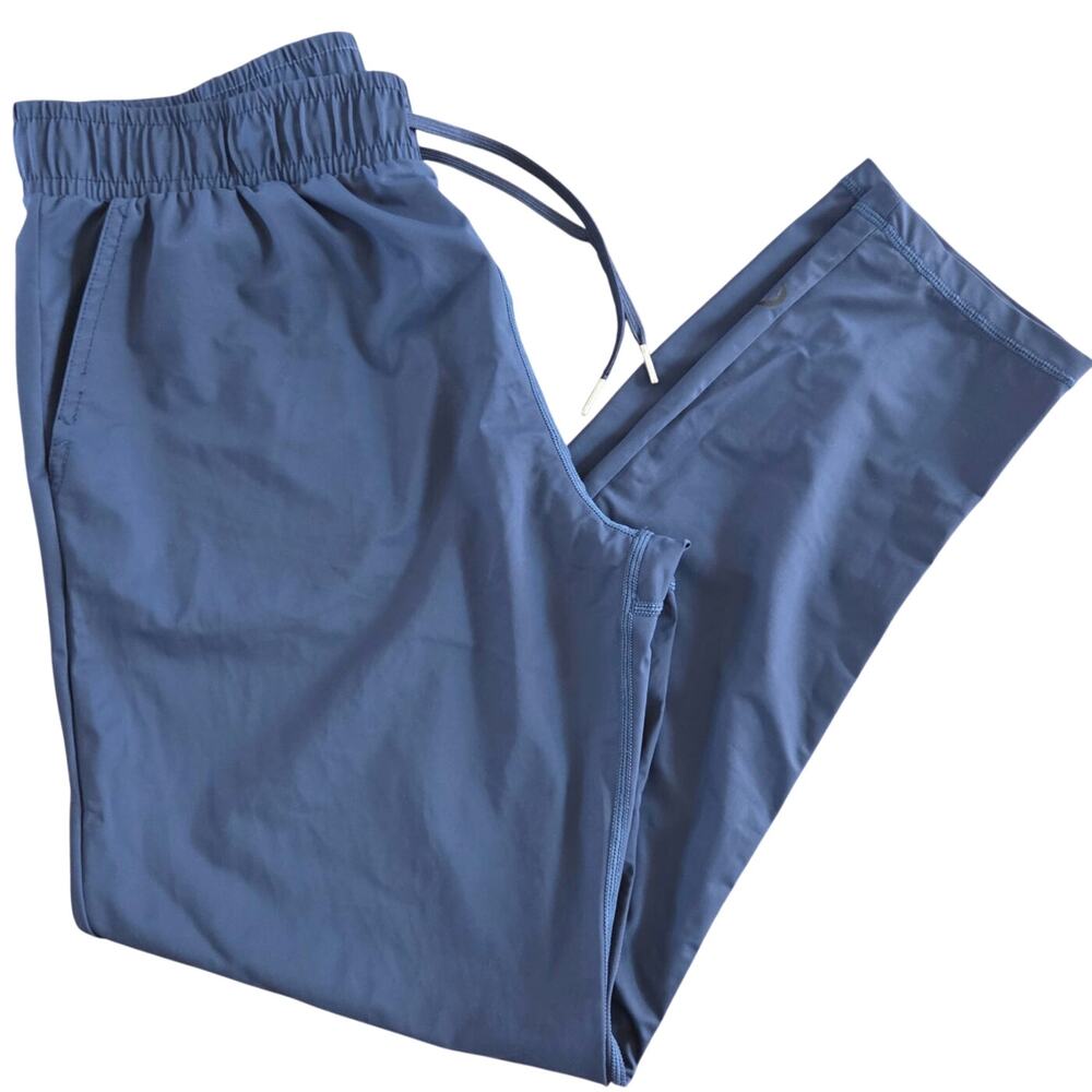 Zyia Everywhere drawstring pants woman's size medium blue lightweight